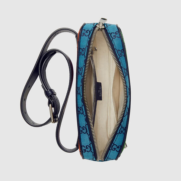 【グッチ】新作☆GG マルチカラー ベルトバッグ 658657 2U1BN 4198